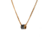 Revolve Roundel Black Diamond Pendant