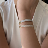 Revolve Diamond Bangle