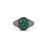 Emerald Signet Ring