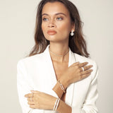 Revolve Diamond Bangle