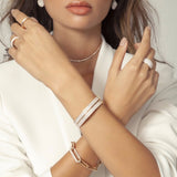 Revolve Diamond Bangle