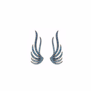 Blue Sapphire Angel Ear-Crawler