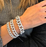 Connection Diamond Link Bracelet (Large)