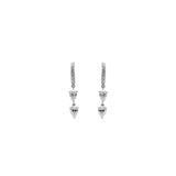 Diamond Pears Two Droplets Hoop
