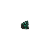 Emerald Cluster Pears Earcuff