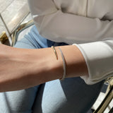 Spiral Diamond Bracelet