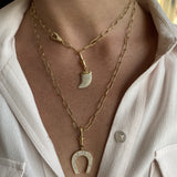 Eternity Diamond Lock Chain