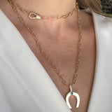 Eternity Diamond Lock Chain