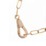 Eternity Diamond Lock Chain