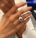 Serpent Sapphire Ring