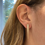 Spike Diamond Earring