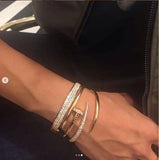 Spiral Diamond Bracelet