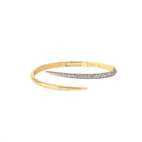 Spiral Diamond Bracelet