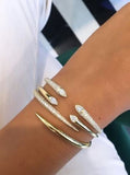 Spiral Diamond Bracelet