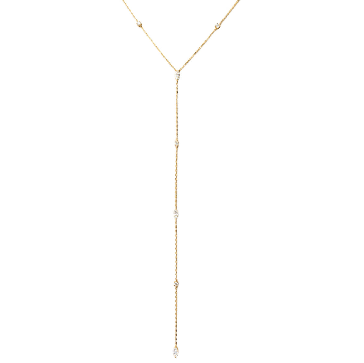 White Diamond Lariat