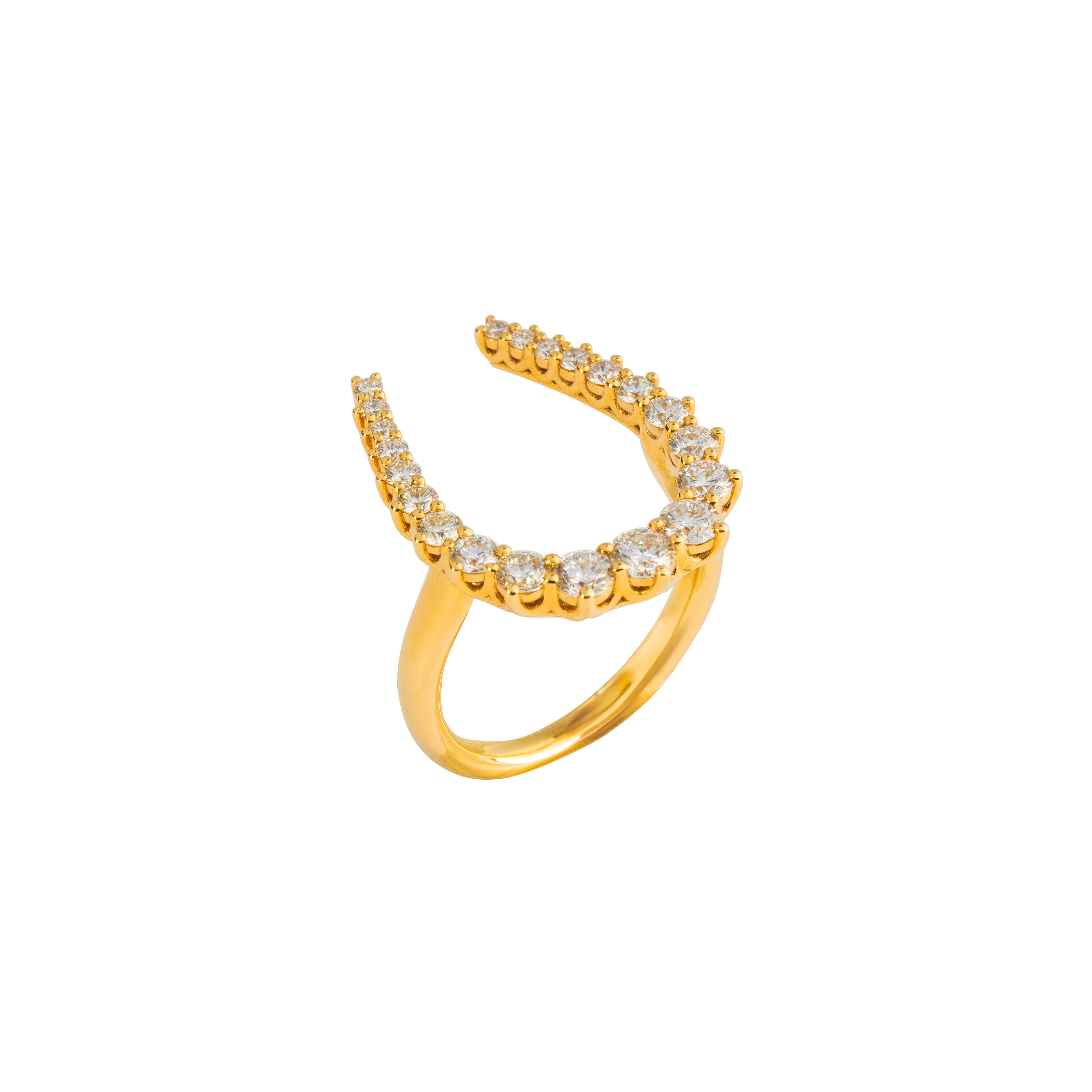 Lucky Me Horseshoe Ring