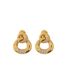 Golden Hour Scattered Diamond Earrings