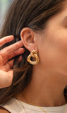 Golden Hour Scattered Diamond Earrings
