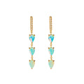 Opal Droplets Hoop