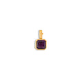 Amethyst Ascher Bezel Charm