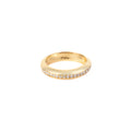 Thin One Row Diamond Ring