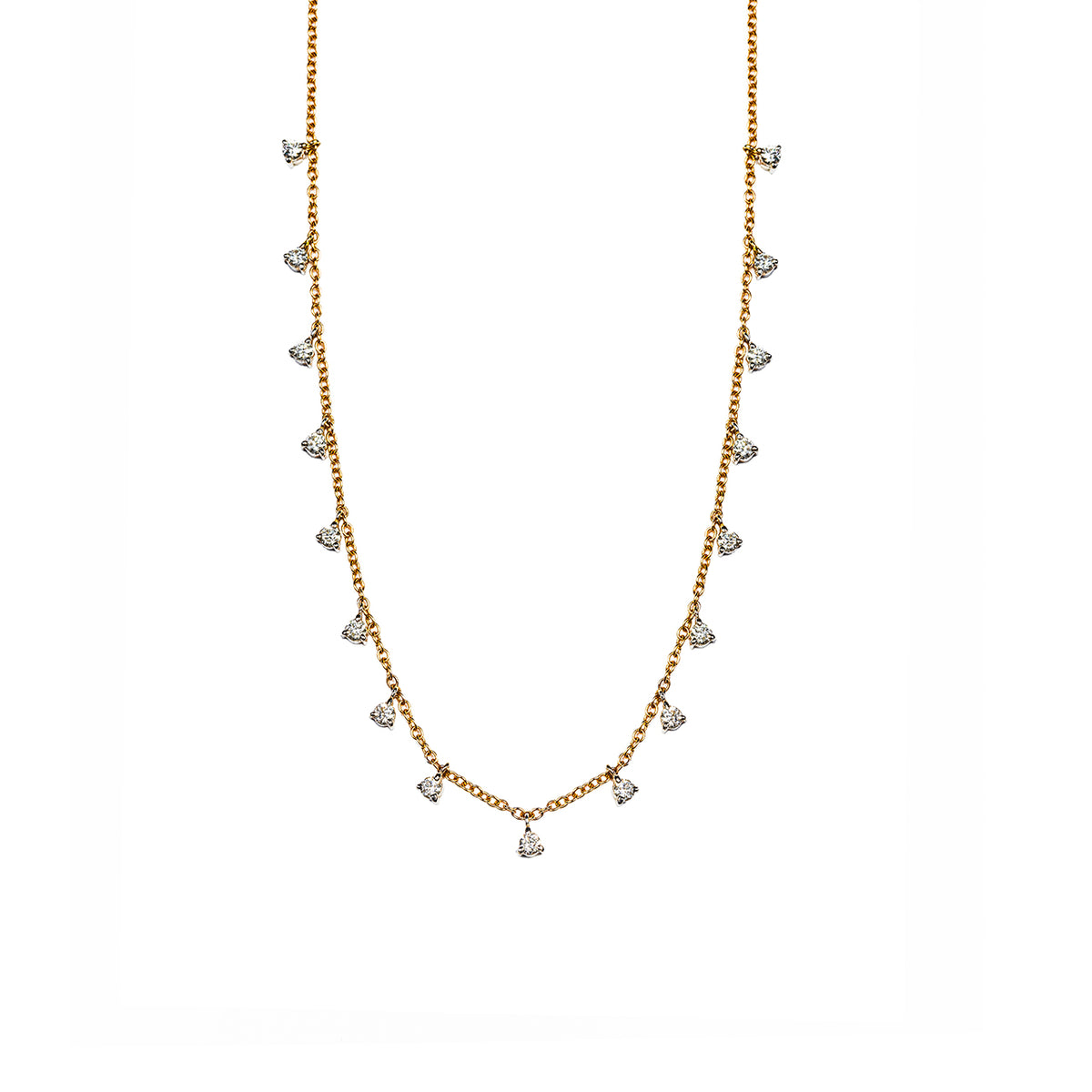 Diamond Drops Choker