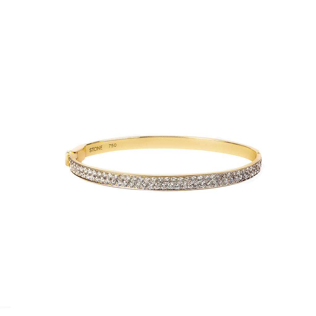 Two Row Revolve Diamond Bracelet