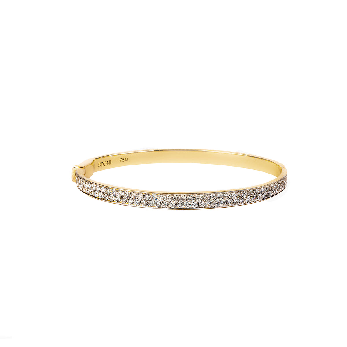 Two Row Revolve Diamond Bracelet