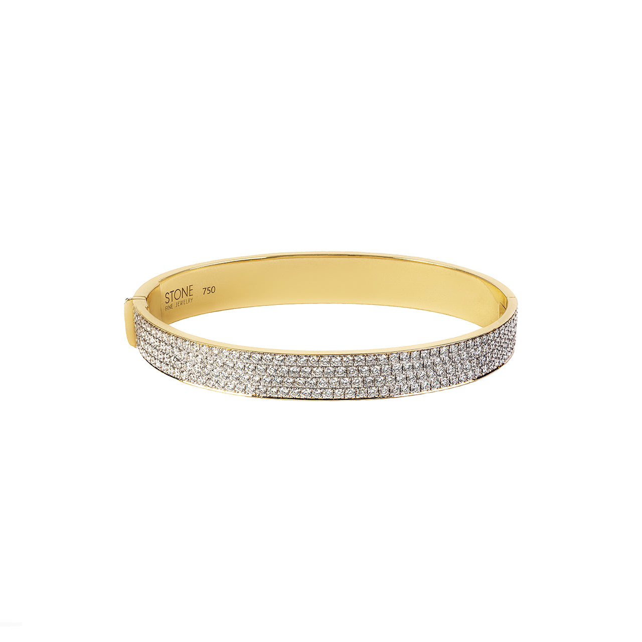 Revolve Diamond Bangle