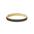 Three Row Black Diamond Bracelet