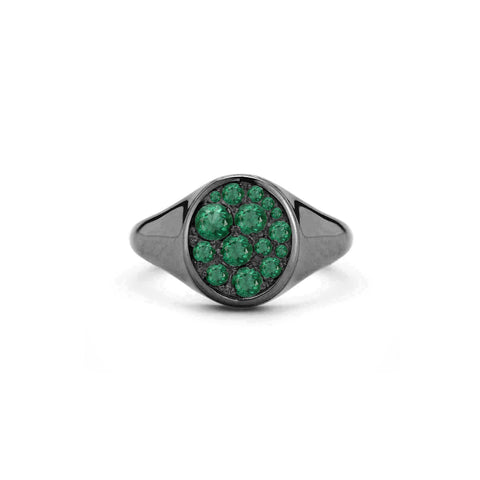 Emerald Pinky Rings for Women - Up to 60% off | Lyst