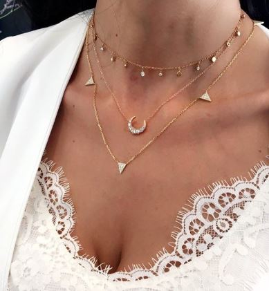 Rhea Disco Diamond Choker