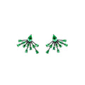 Emerald Firework Earring
