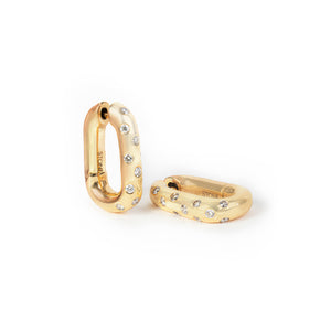 Swing With Me Diamond Dotted Earring