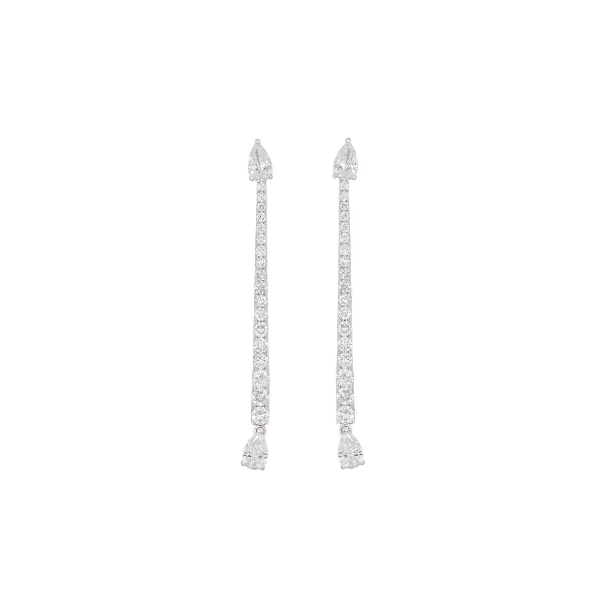 Sticks and Stones Pear Earring