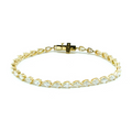 Diamond Pear Tennis Bracelet