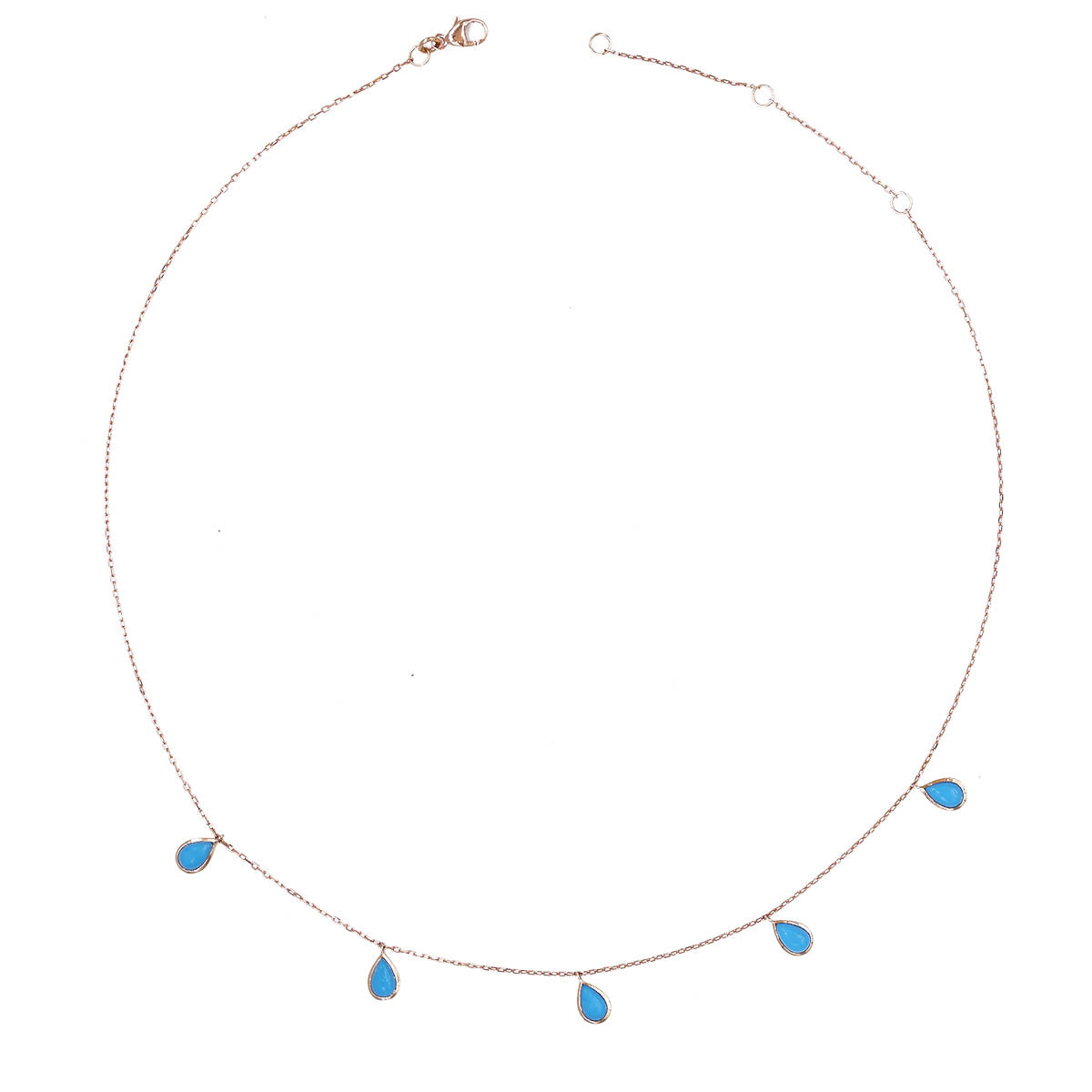 Turquoise Drop Necklace