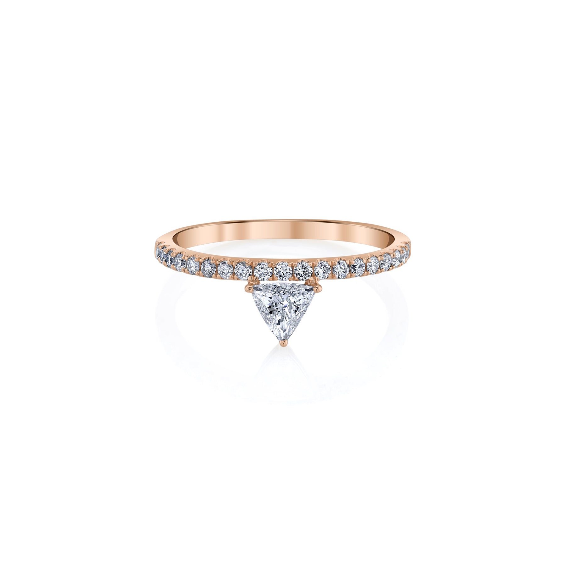 Buy Definite Triangle Diamond Ring | Kasturi Diamond