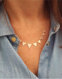 Triangle Rim Necklace