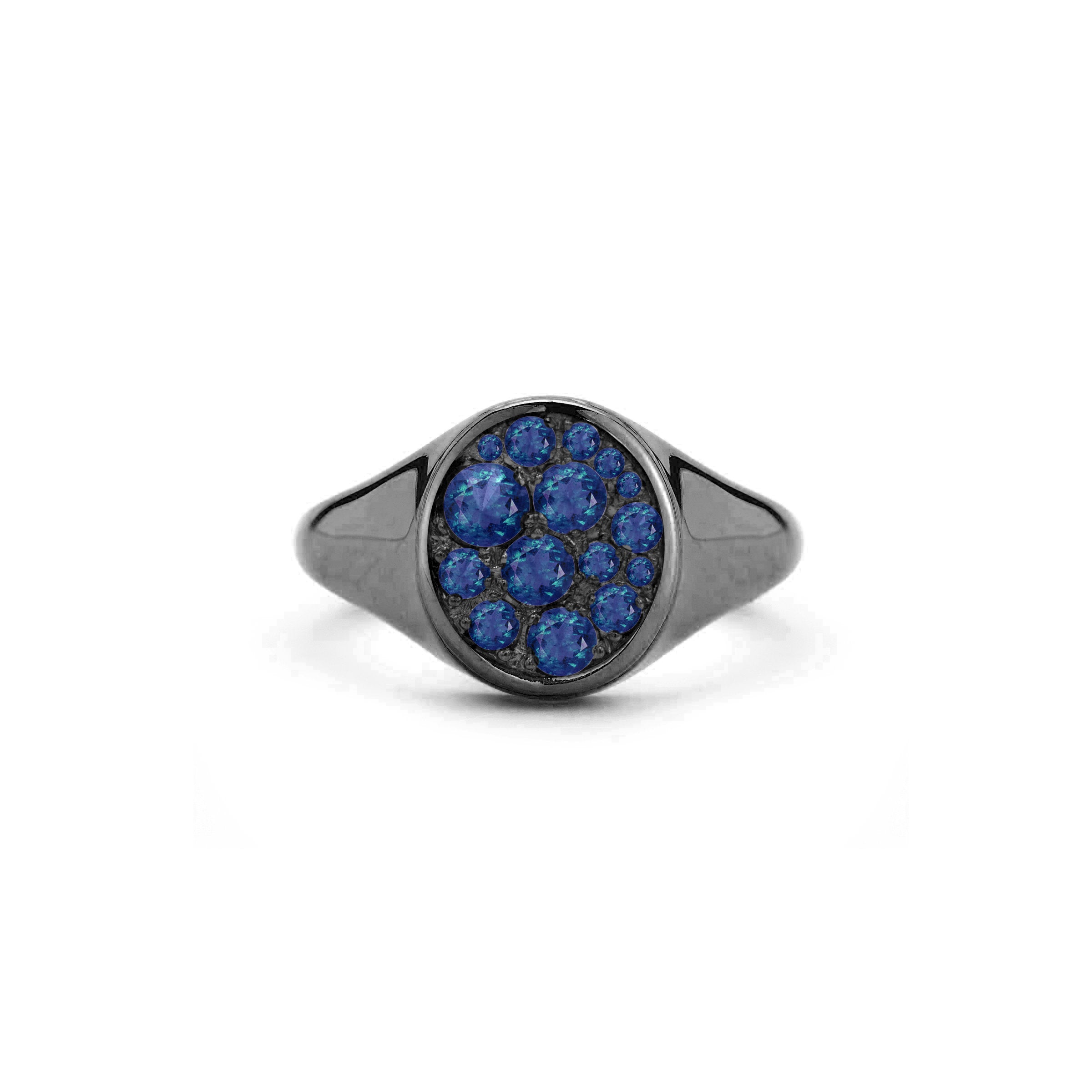 Sapphire Signet Ring