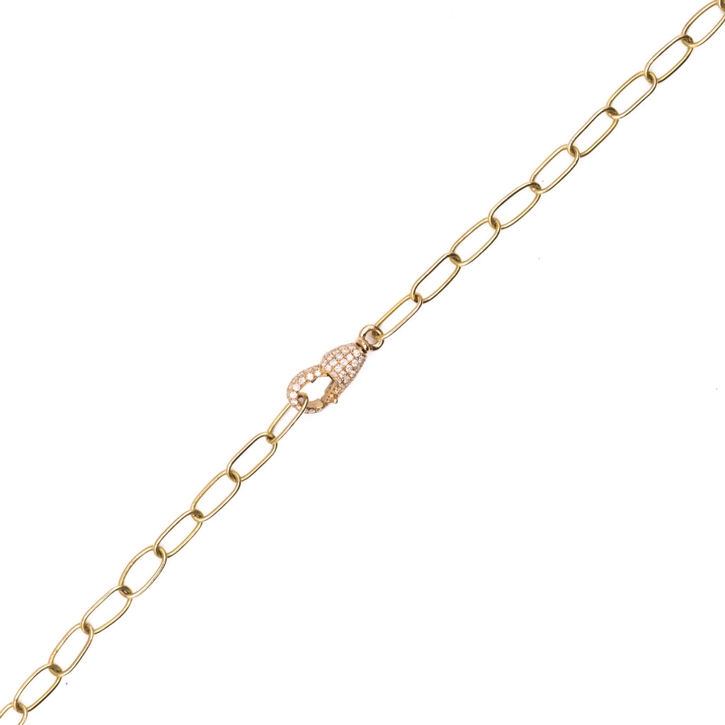 Eternity Diamond Lock Chain