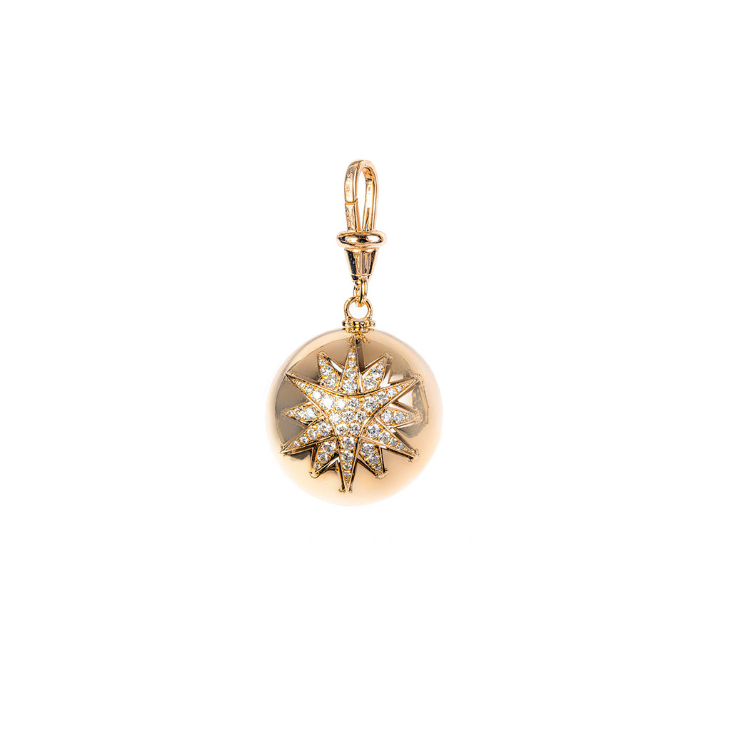 Star Burst Ball Charm
