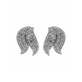 Diamond Leaf Earring