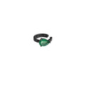 Emerald On Black Gold Earcuff