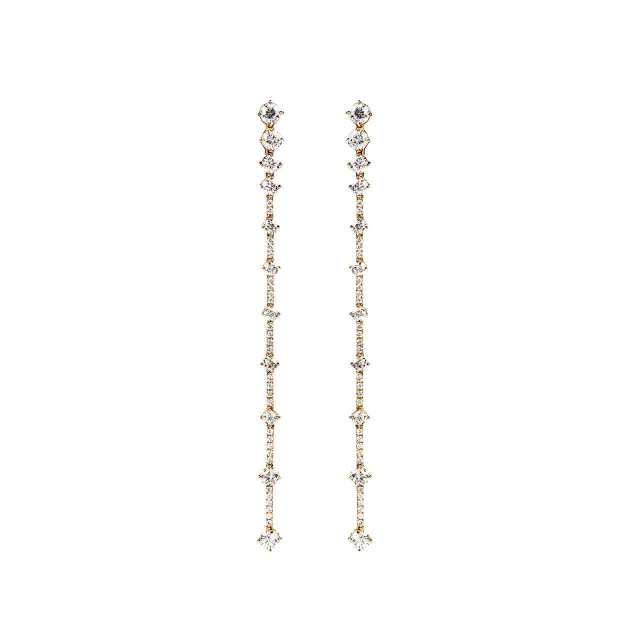 Diamond Glow Drops Earring