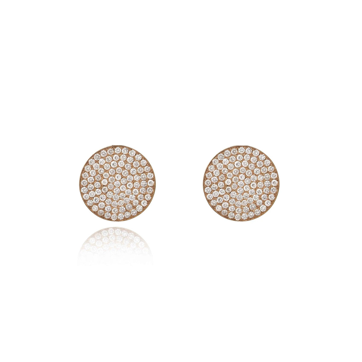 High Shine Round Earring