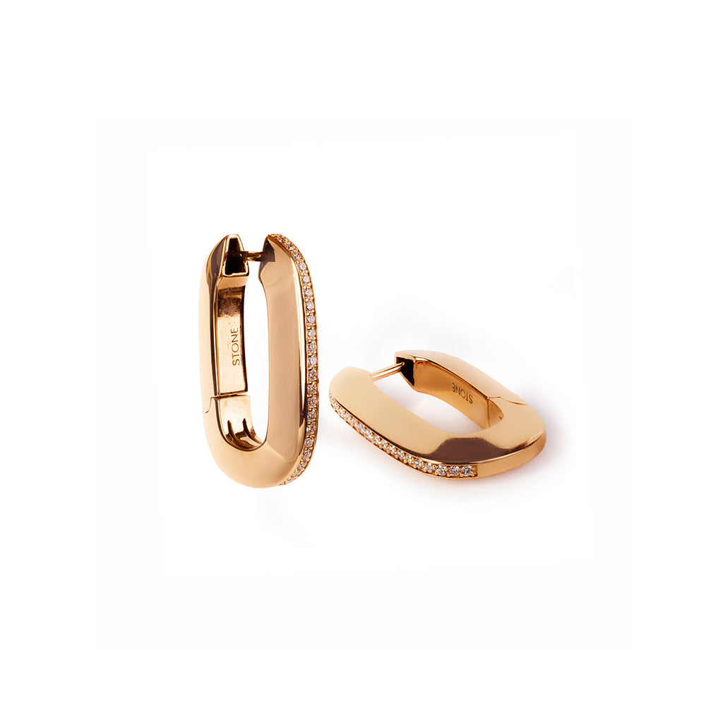 Swing With Me Thin Diamond Earring