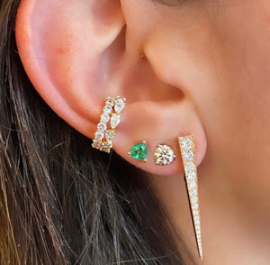 Spike Diamond Earring