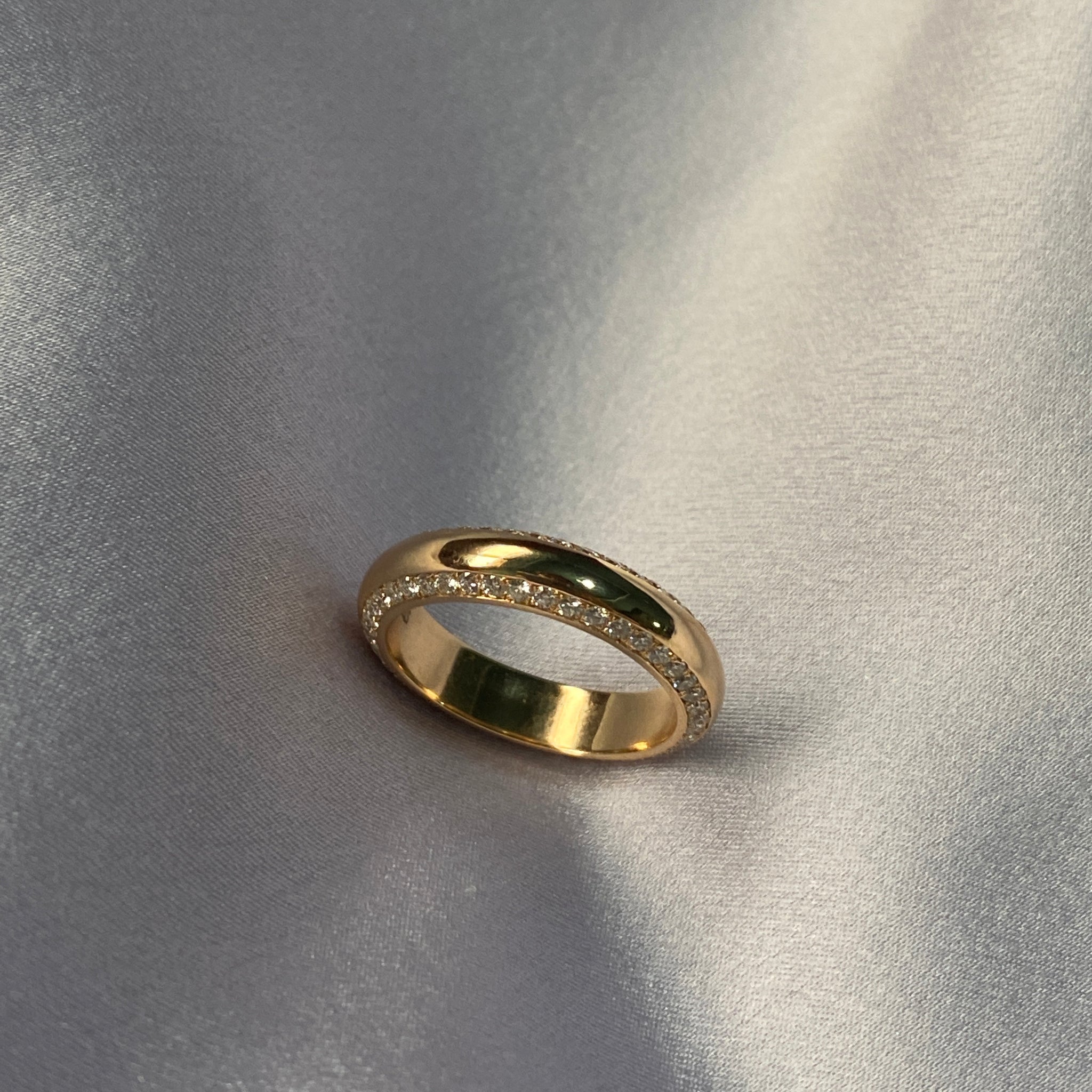 Two Row Diamond Ring