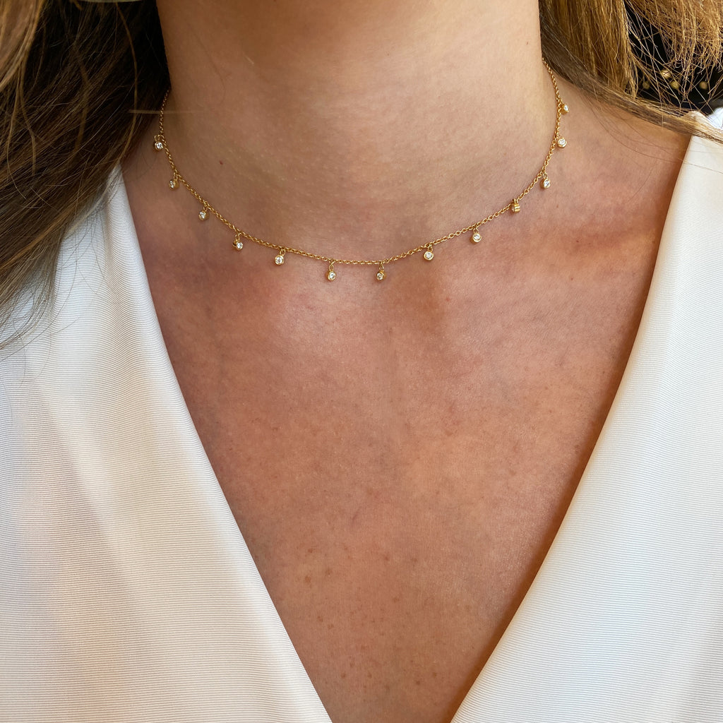 Zein  Diamond Choker